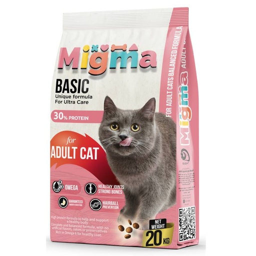 Migma Basic Adult Cat Dry Food 20 Kg 